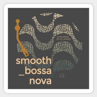 Smooth Bossa Nova #5 - Copacabana Rio de Janeiro Sticker